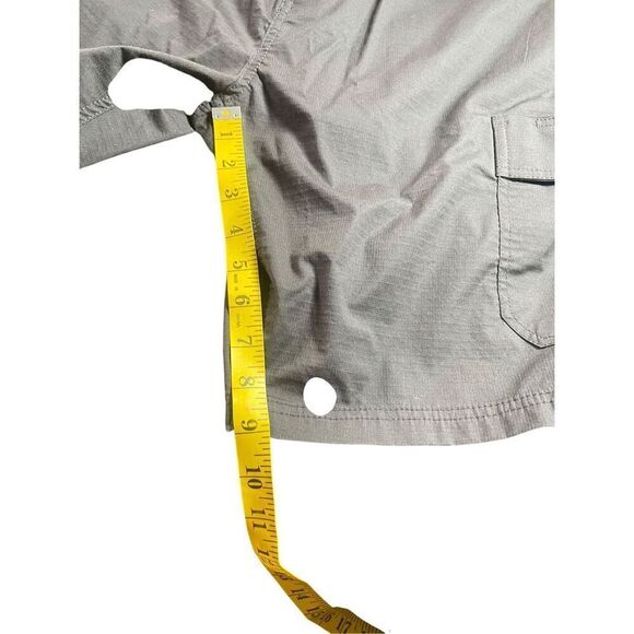 prAna Mens Gray Standard Fit Cargo Shorts Size 35/10 - Picture 3 of 13